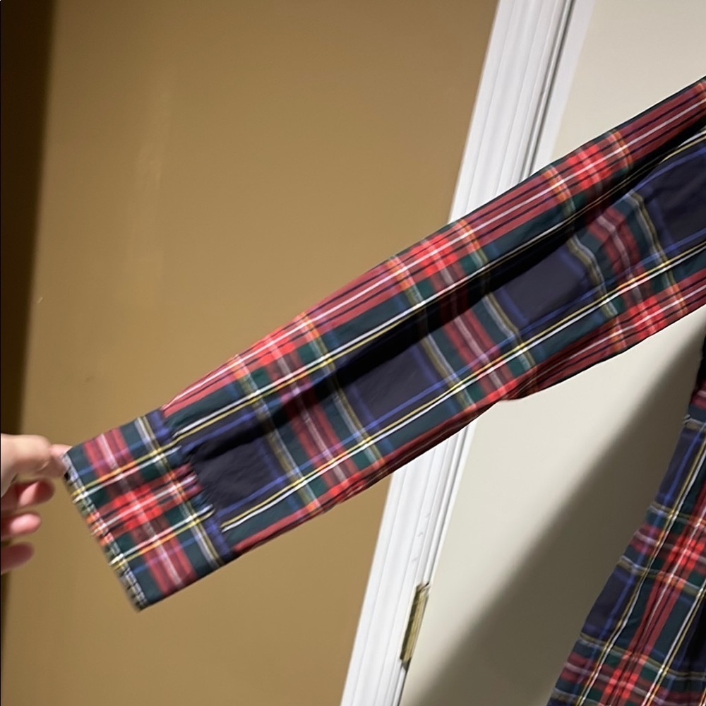 J. Crew Plaid Blouse - Red and Blue - Picture 4 of 7